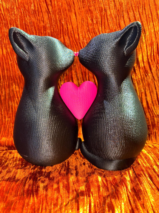 Knitted Furrever Kittens Vase