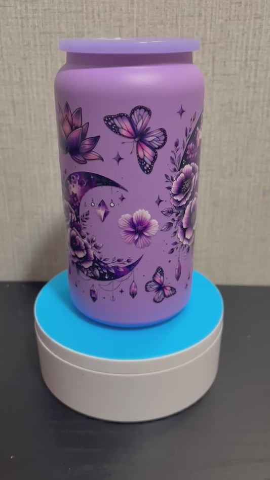 Bright Lilac Stainless Steel Cup